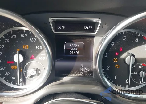 2014 Mercedes-Benz Ml 350 4Matic из США, поврежденный, VIN 4JGDA5HB6EA414723